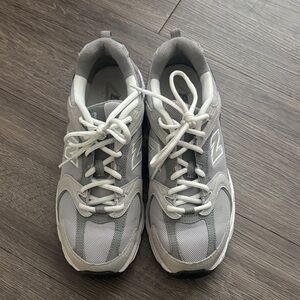 New Balance Gray Athletic Shoes